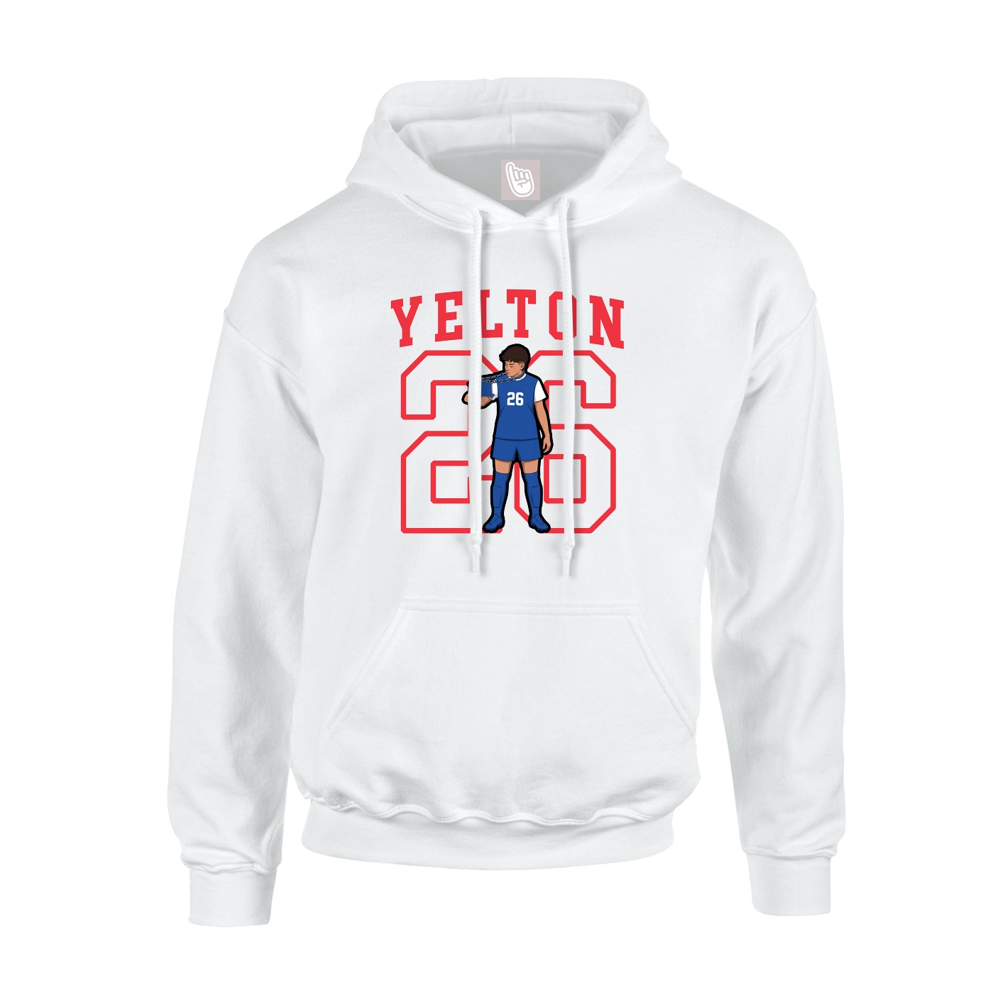 Youth Hoodie — Shirsey in White