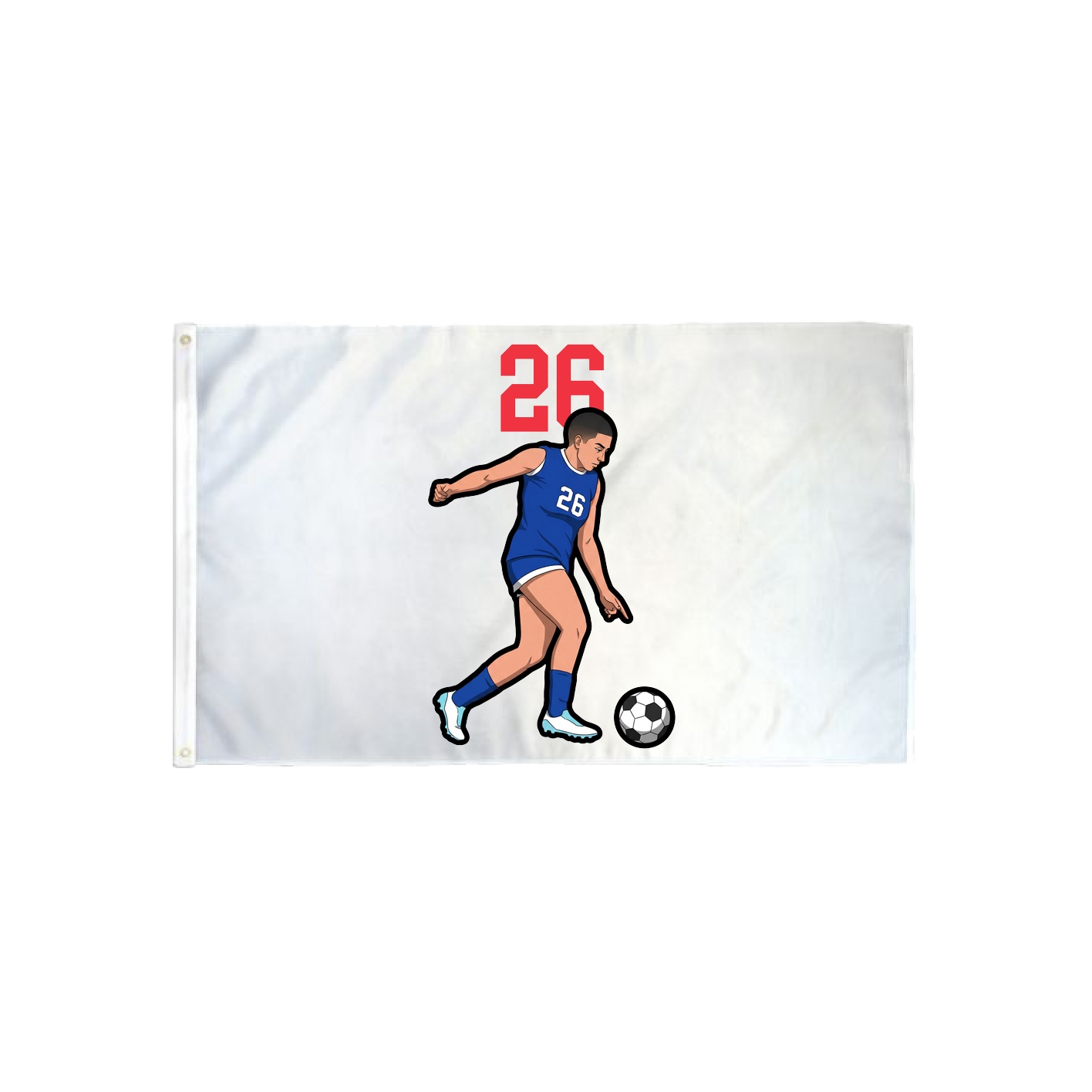 3x5 Flag — Number Top in Classic