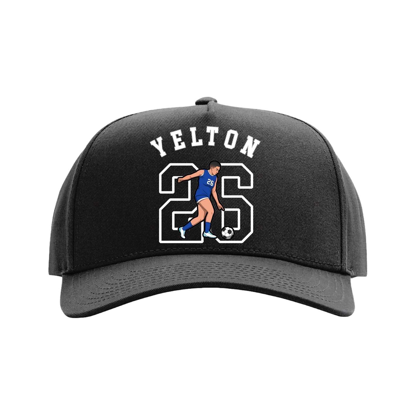 Full Fabric Five-Panel Champ Cap