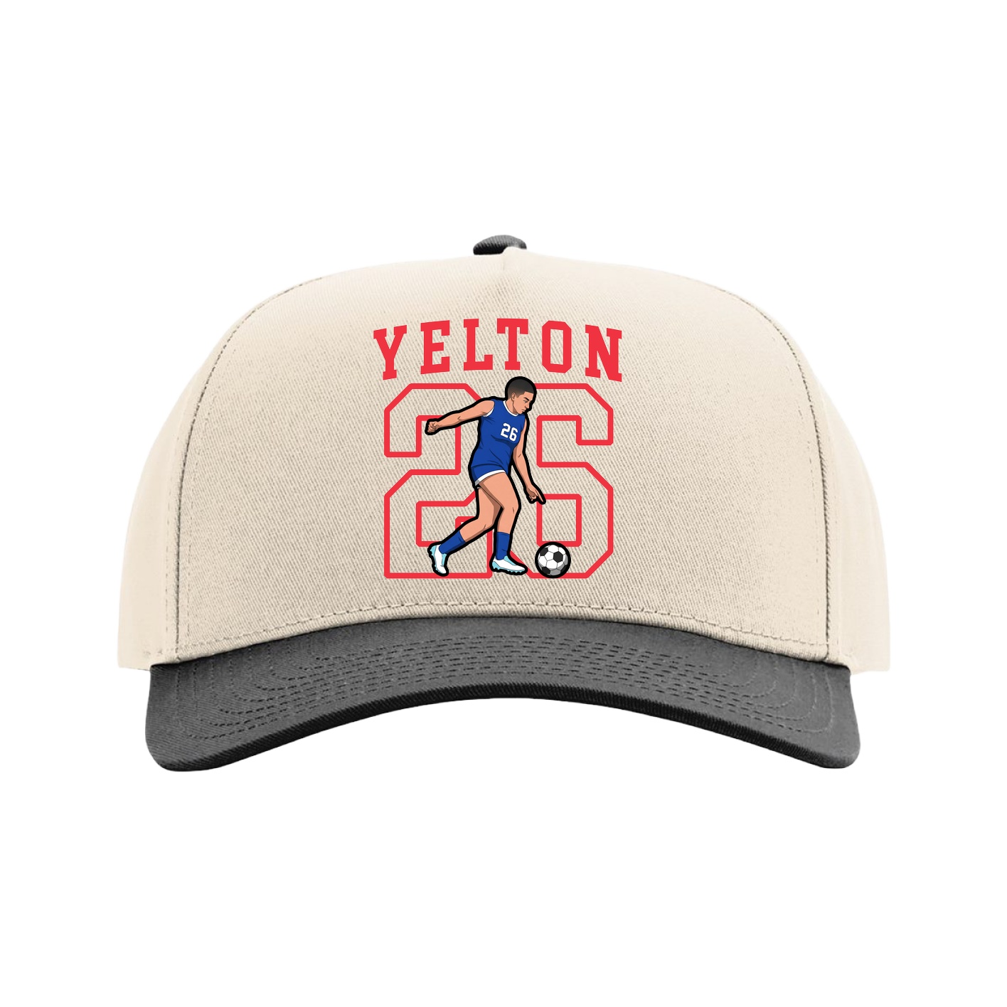 Full Fabric Five-Panel Champ Cap
