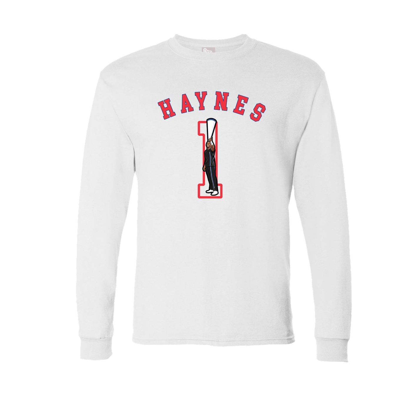 Long Sleeve Tee — Shirsey Arch in White
