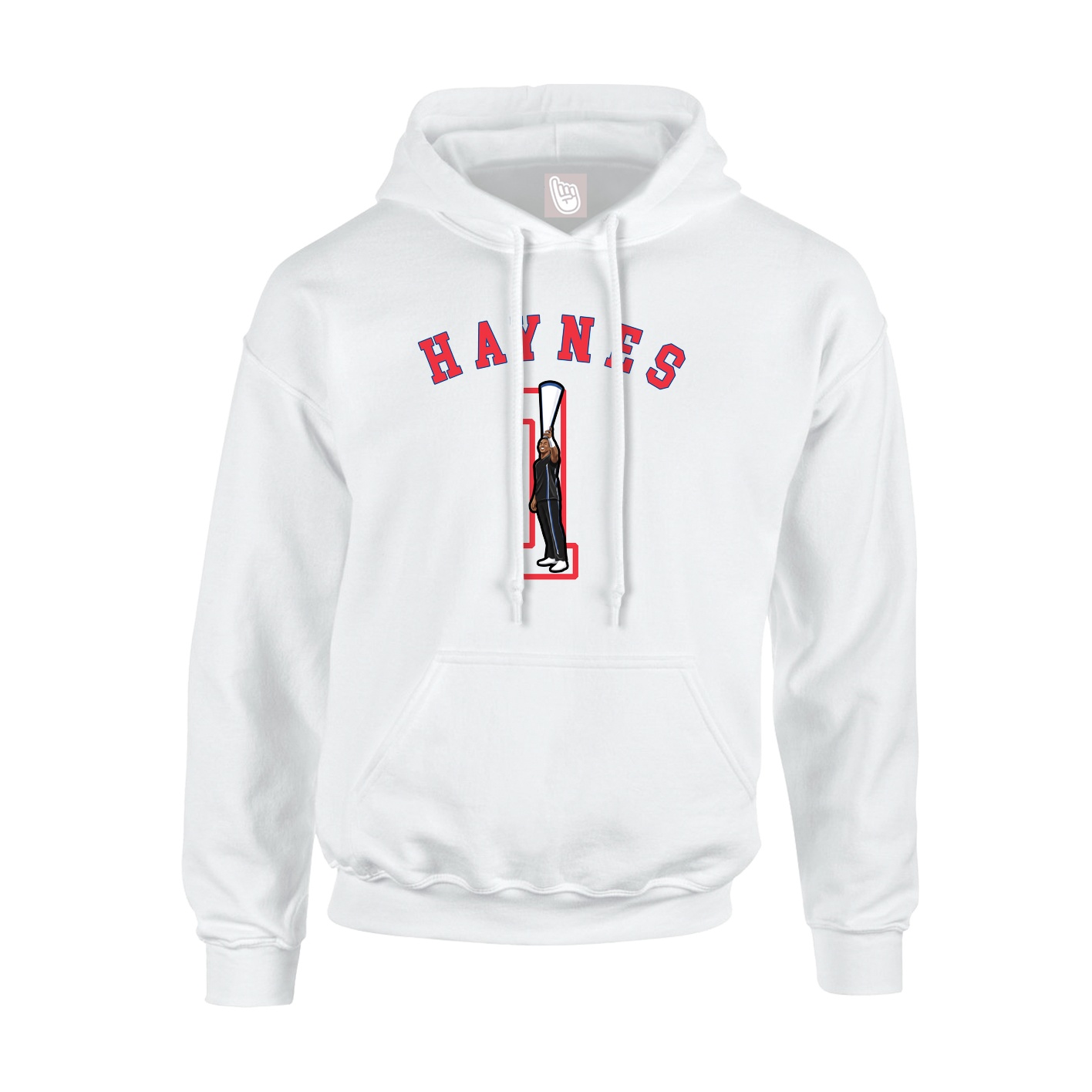 Hoodie — Shirsey Arch in White