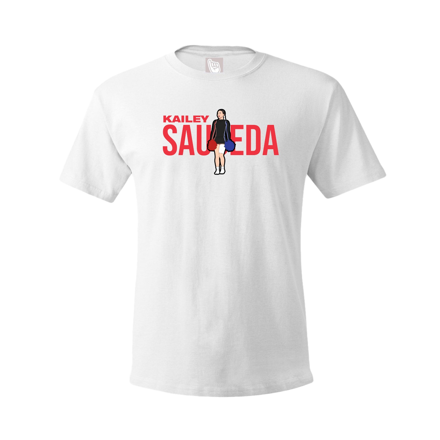 Youth Tee — Player Name in White