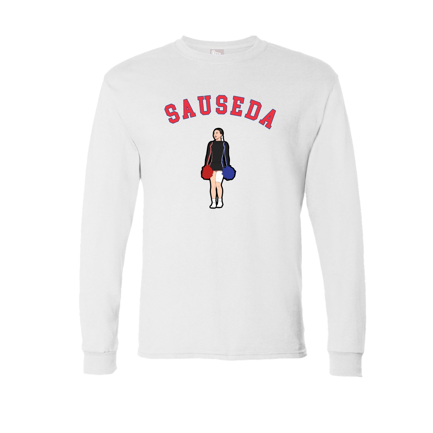 Long Sleeve Tee — Shirsey Arch in White