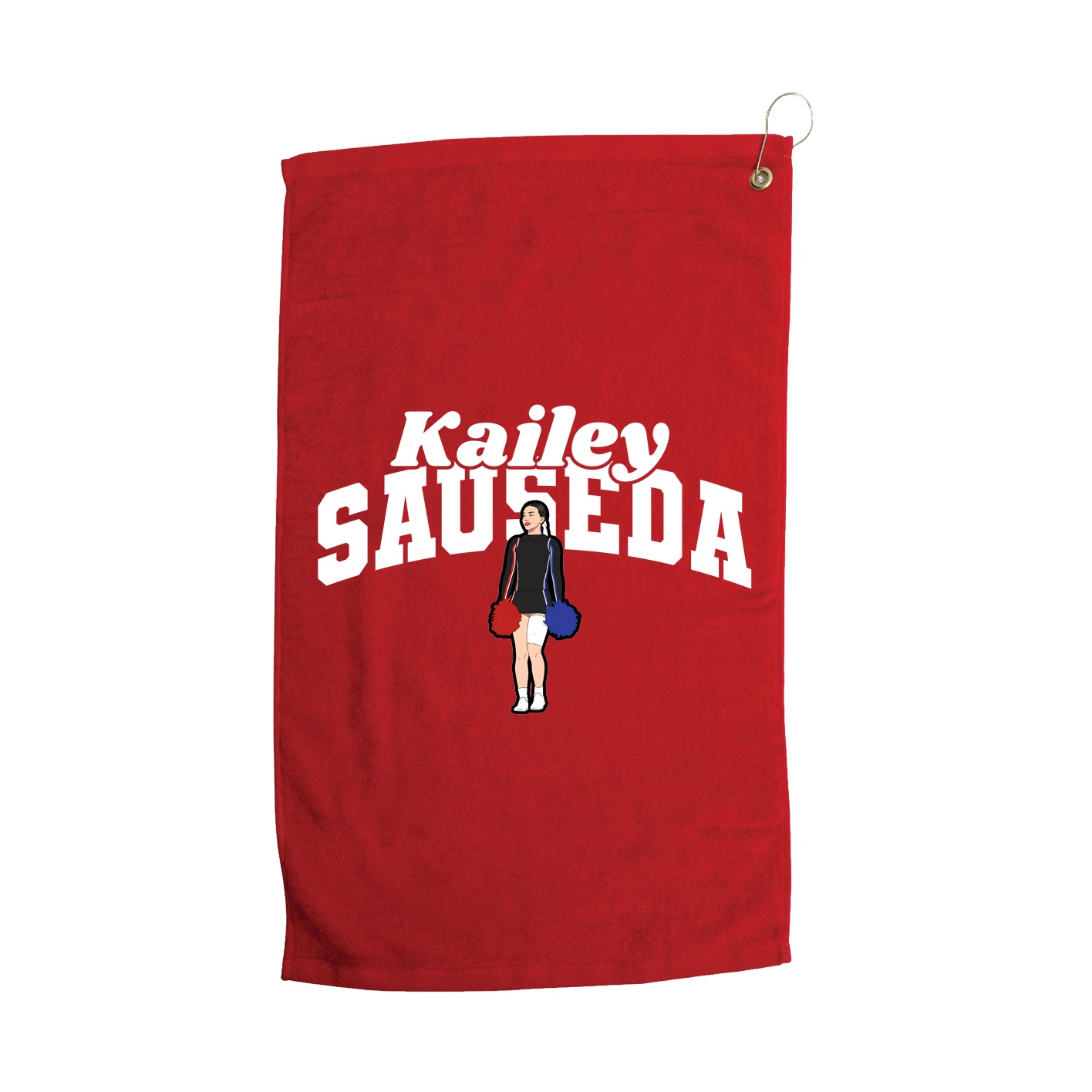 Golf Towel — Signature Arch in Red