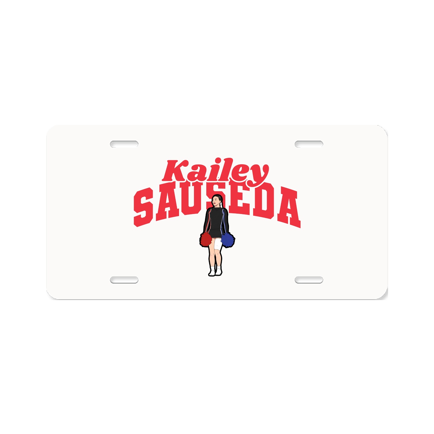 License Plate — Signature Arch in Classic