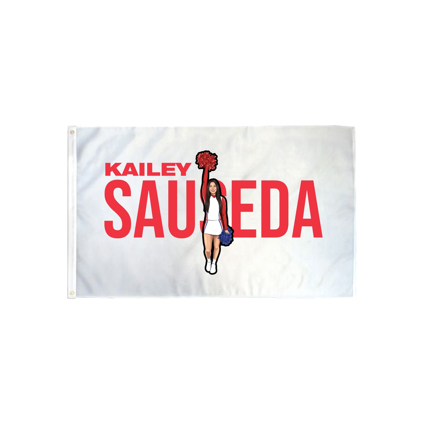 3x5 Flag — Player Name in Classic
