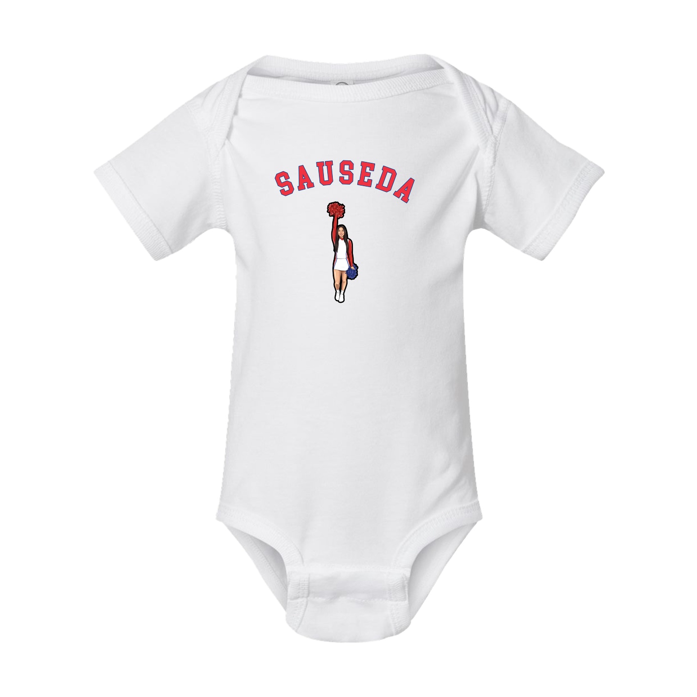 Baby Onesie — Shirsey Arch in White