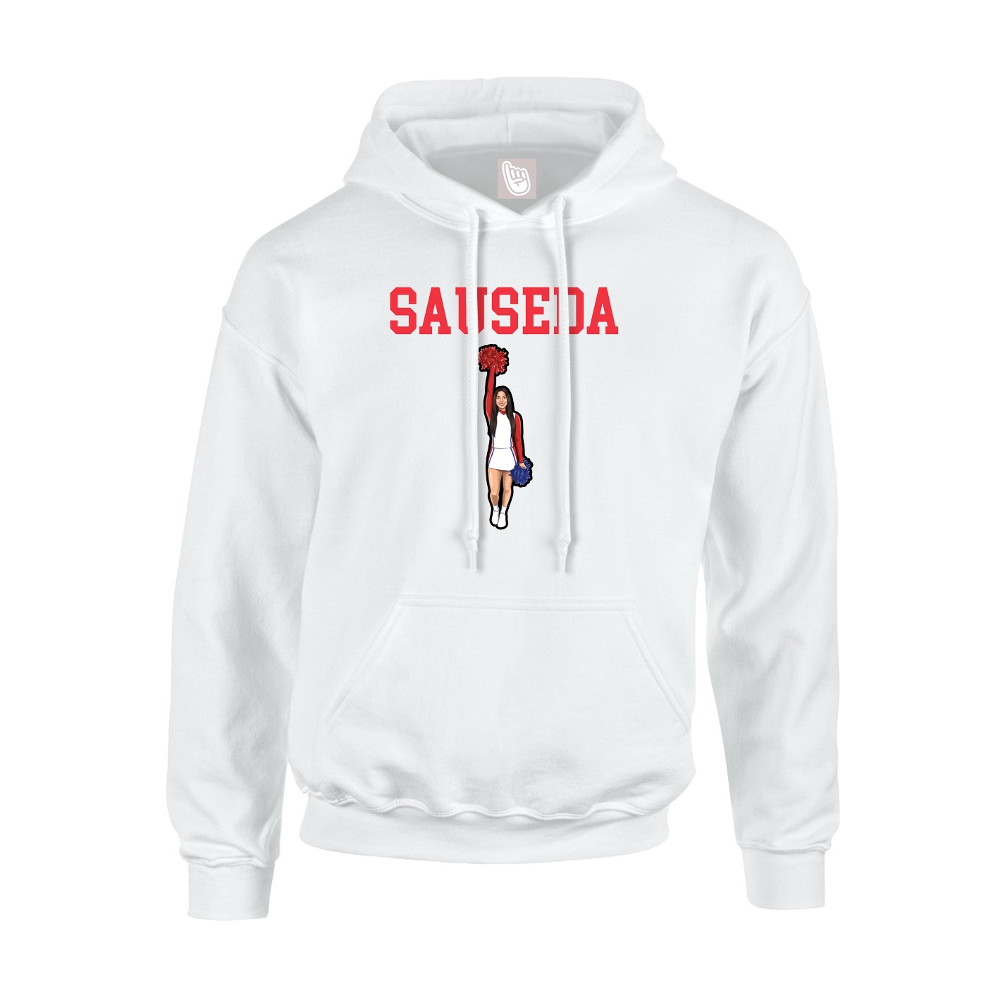 Youth Hoodie — Shirsey in White