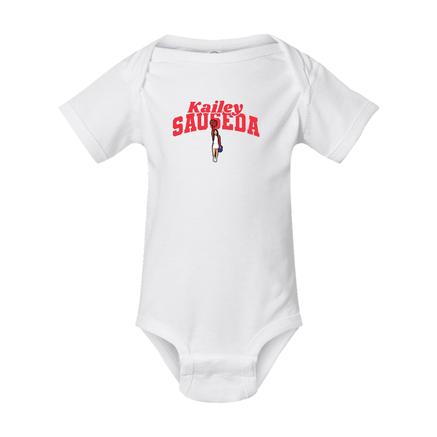 Baby Onesie — Signature Arch in White