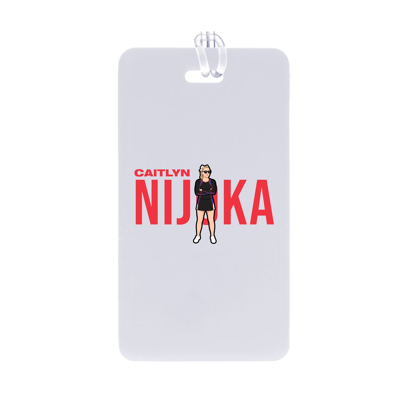 Bag Tag — Player Name in Classic