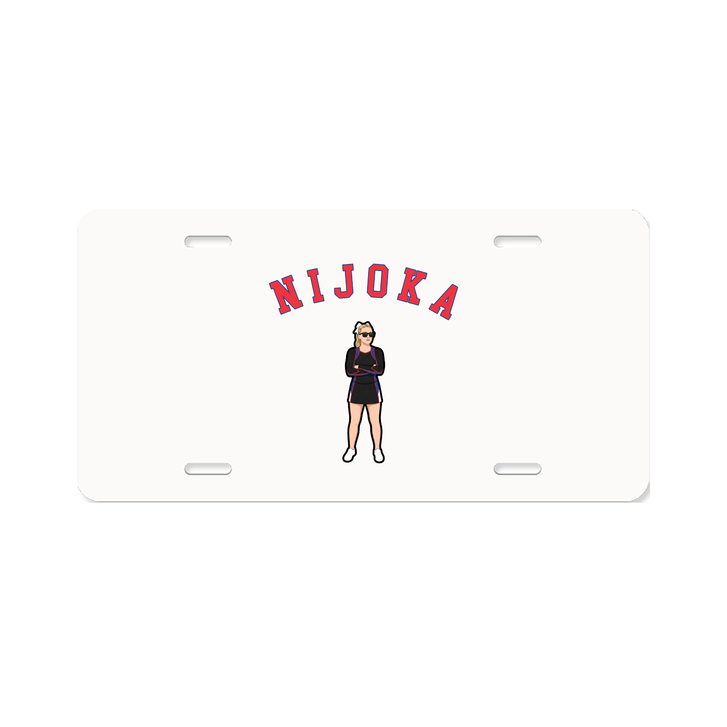 License Plate — Shirsey Arch in Classic
