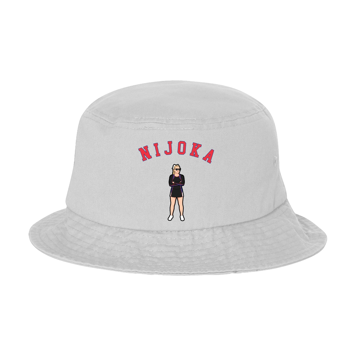 Bucket Cap — Shirsey Arch in White