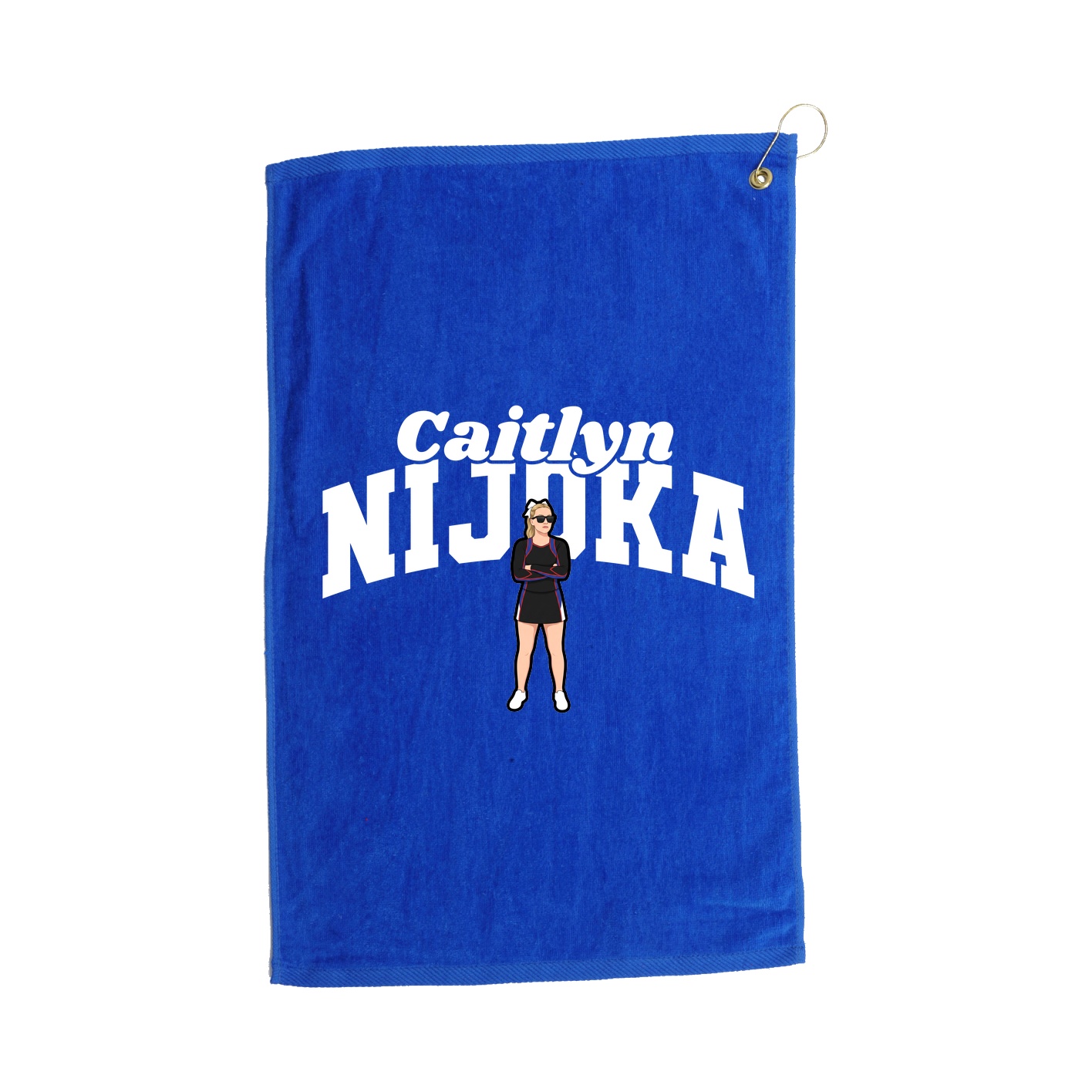 Golf Towel — Signature Arch in Royal