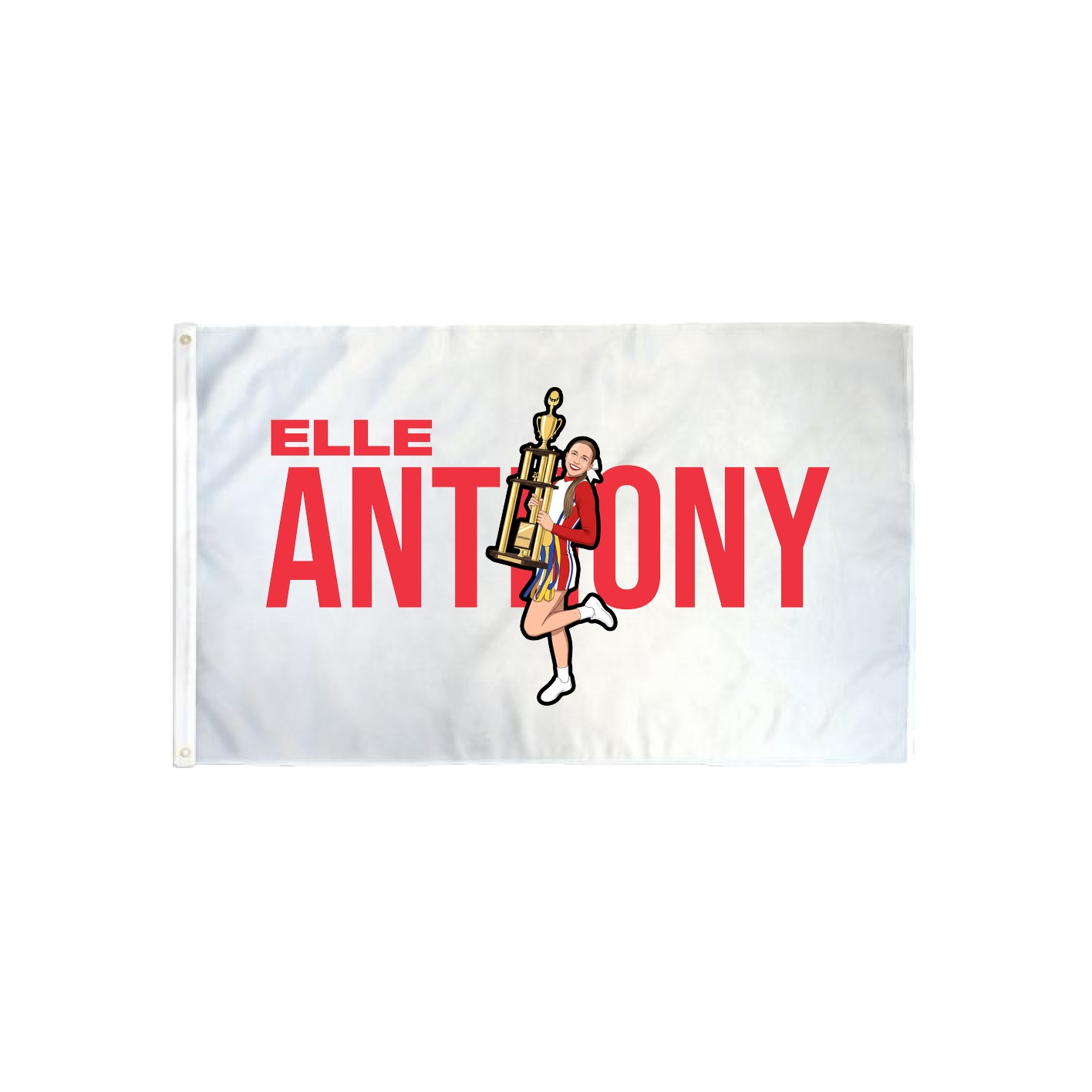 3x5 Flag — Player Name in Classic