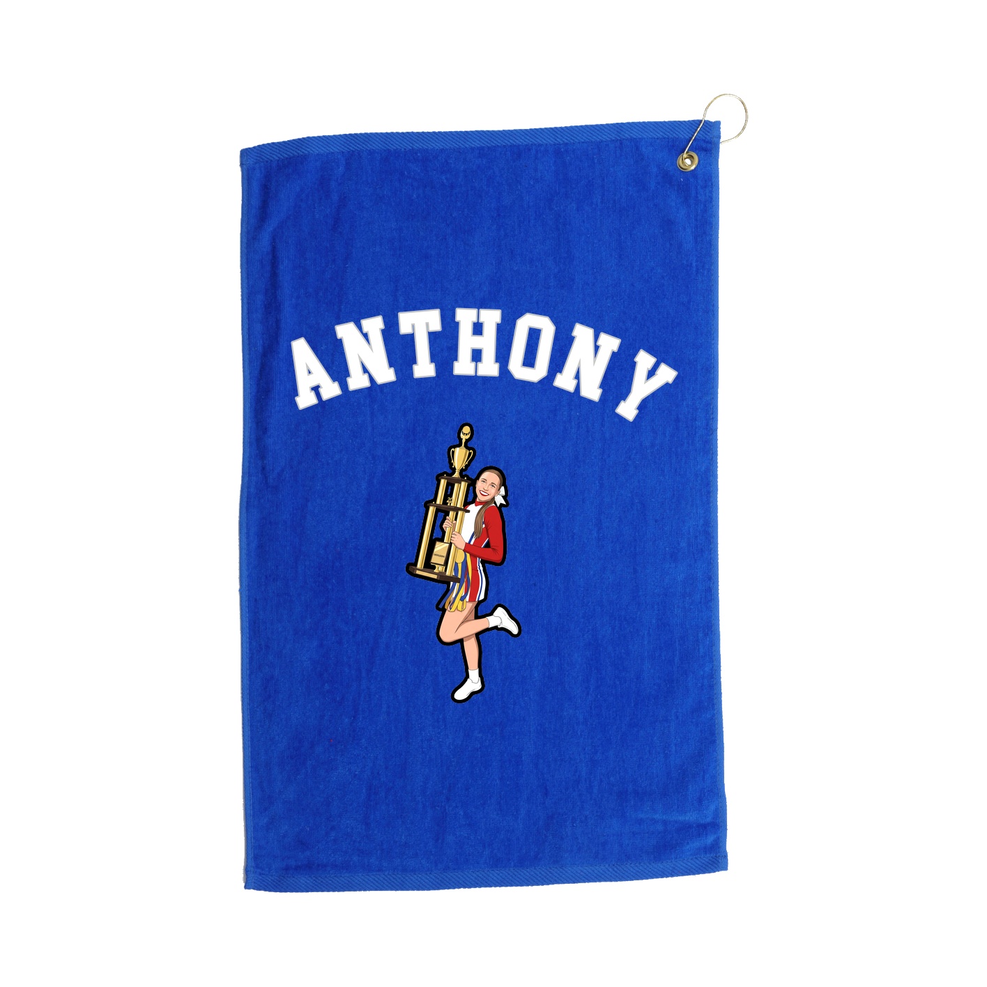Golf Towel — Shirsey Arch in Royal