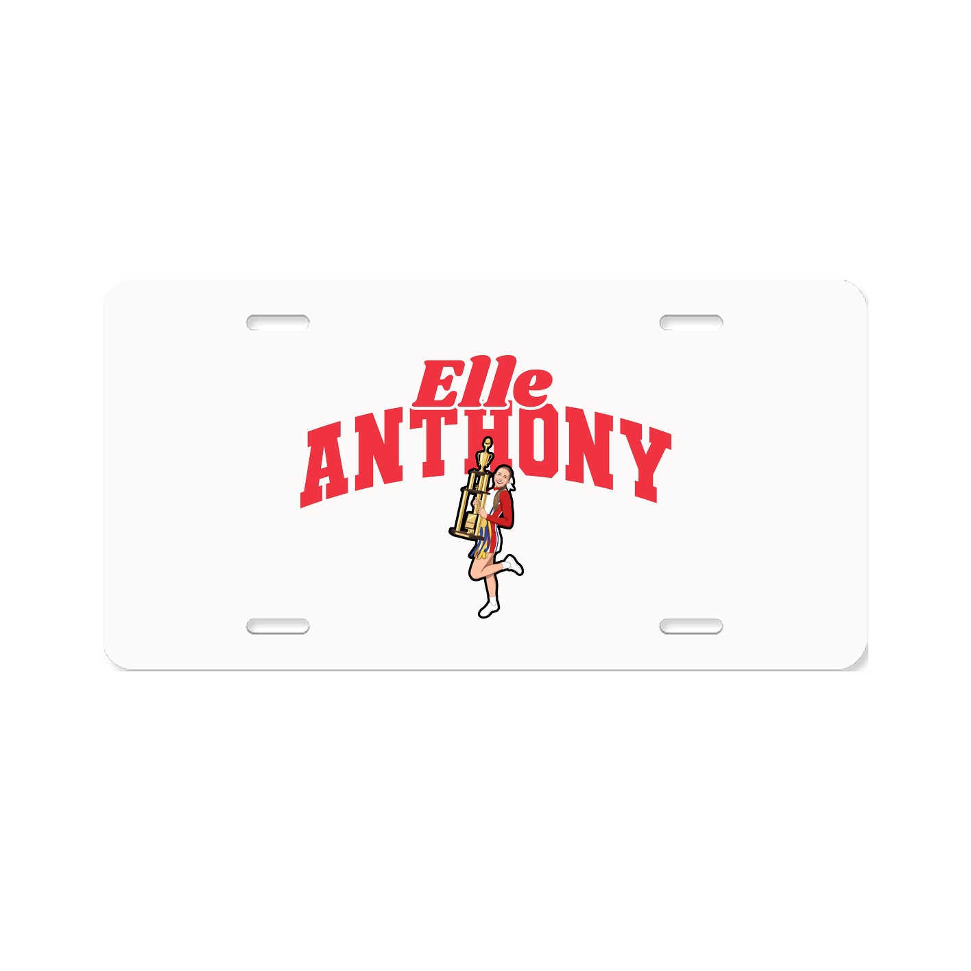 License Plate — Signature Arch in Classic