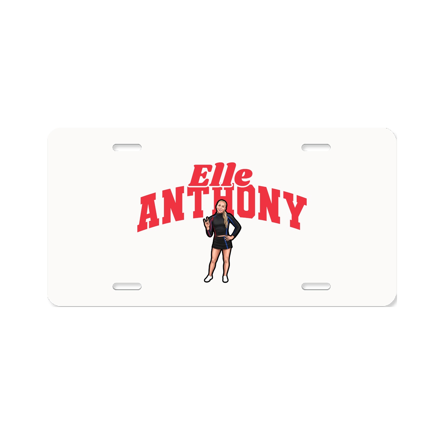 License Plate — Signature Arch in Classic
