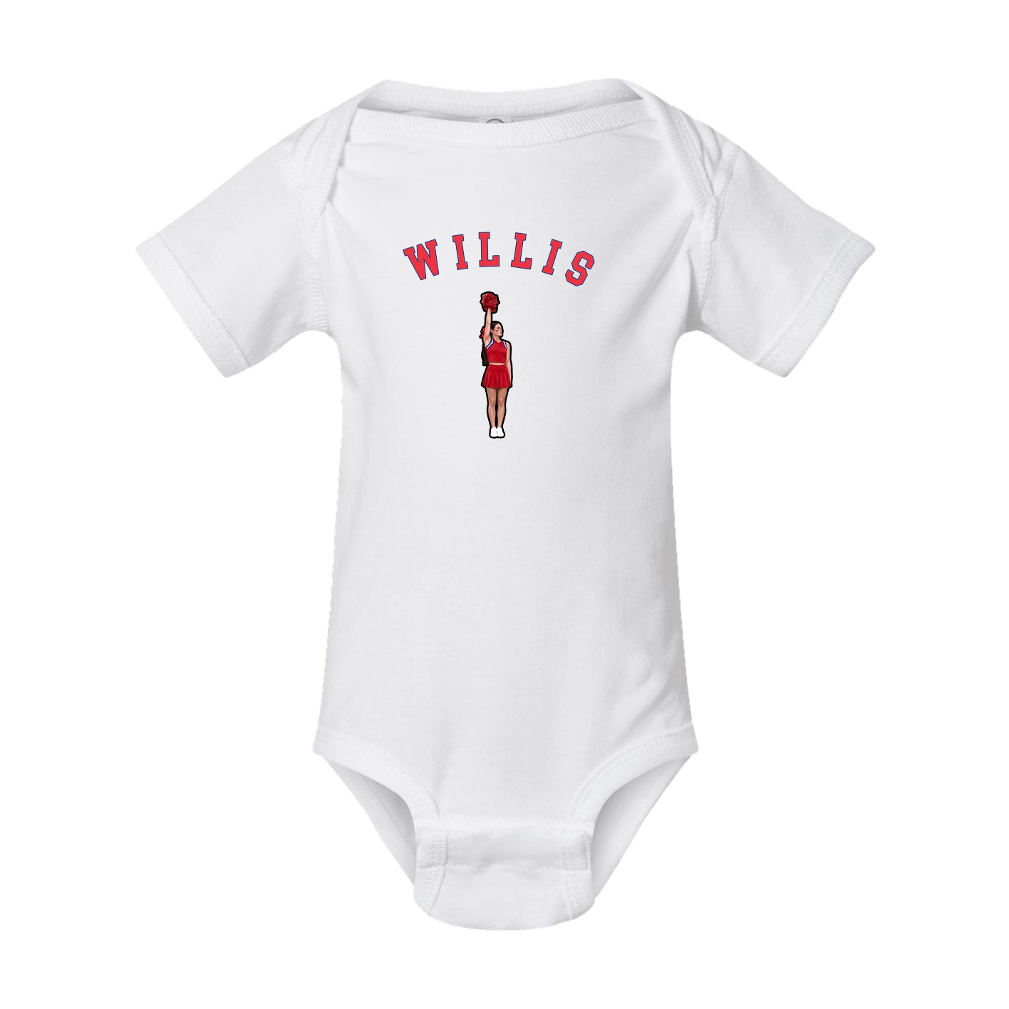 Baby Onesie — Shirsey Arch in White