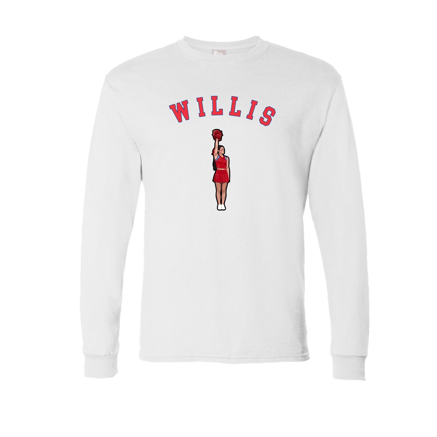 Long Sleeve Tee — Shirsey Arch in White
