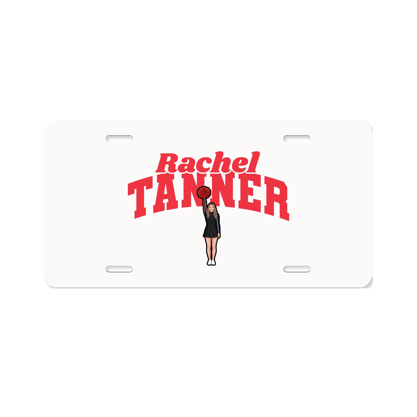 License Plate — Signature Arch in Classic