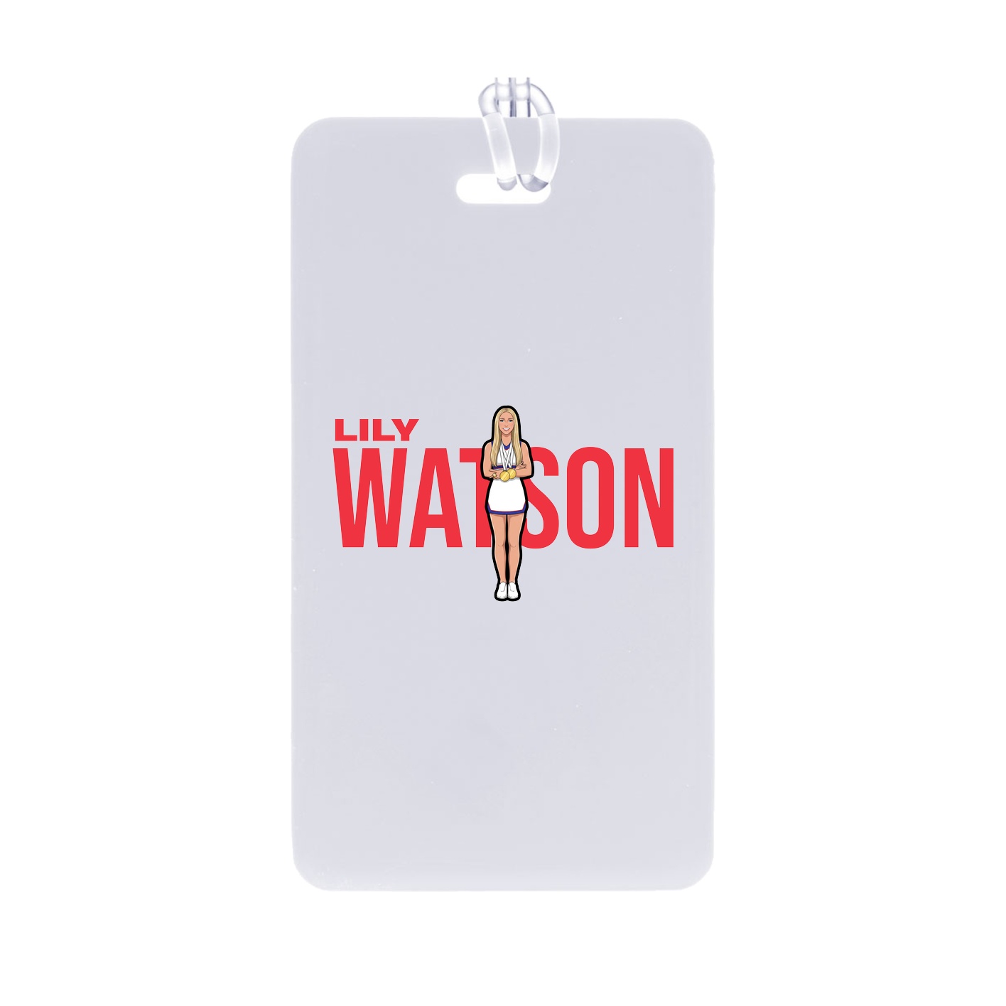 Bag Tag — Player Name in Classic