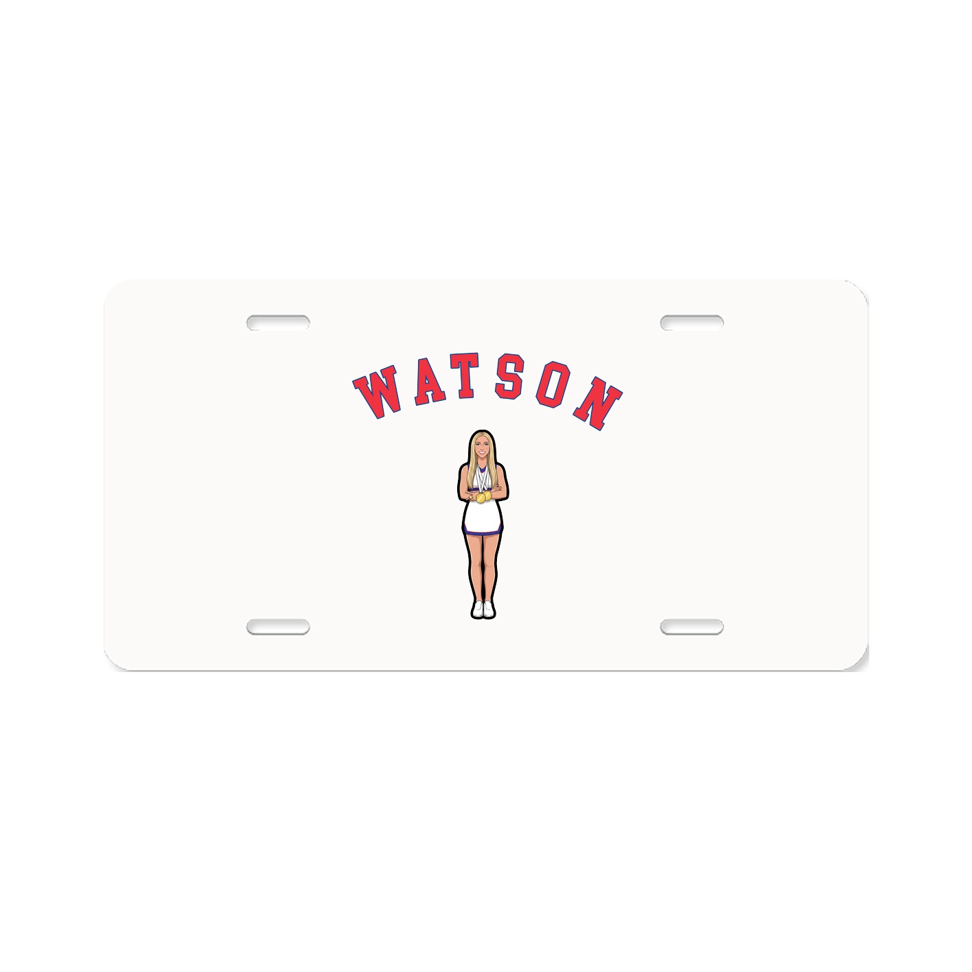 License Plate — Shirsey Arch in Classic