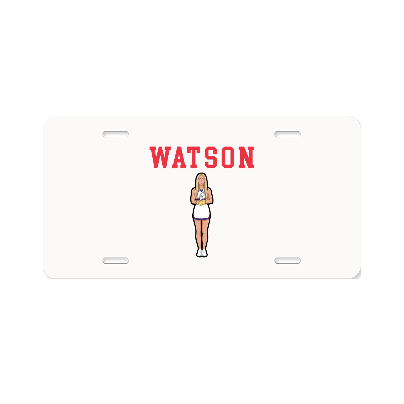 License Plate — Shirsey in Classic