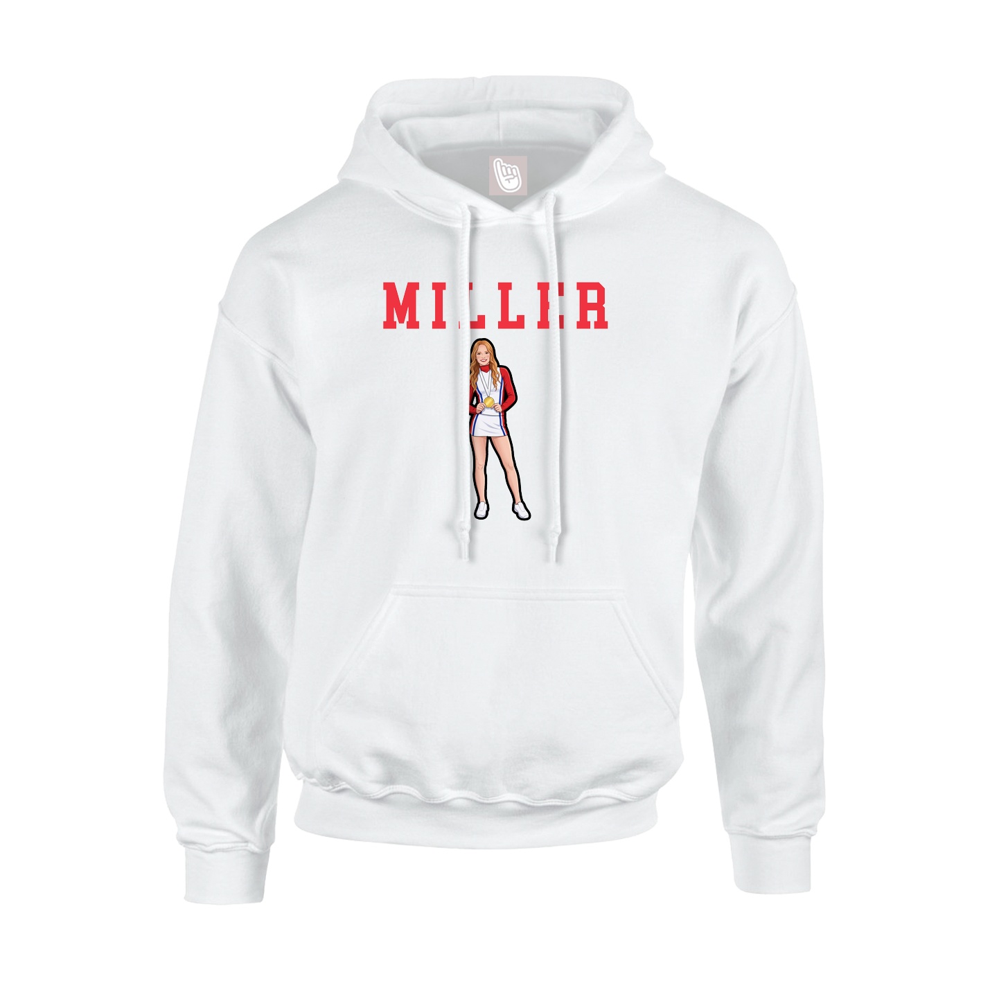Youth Hoodie — Shirsey in White