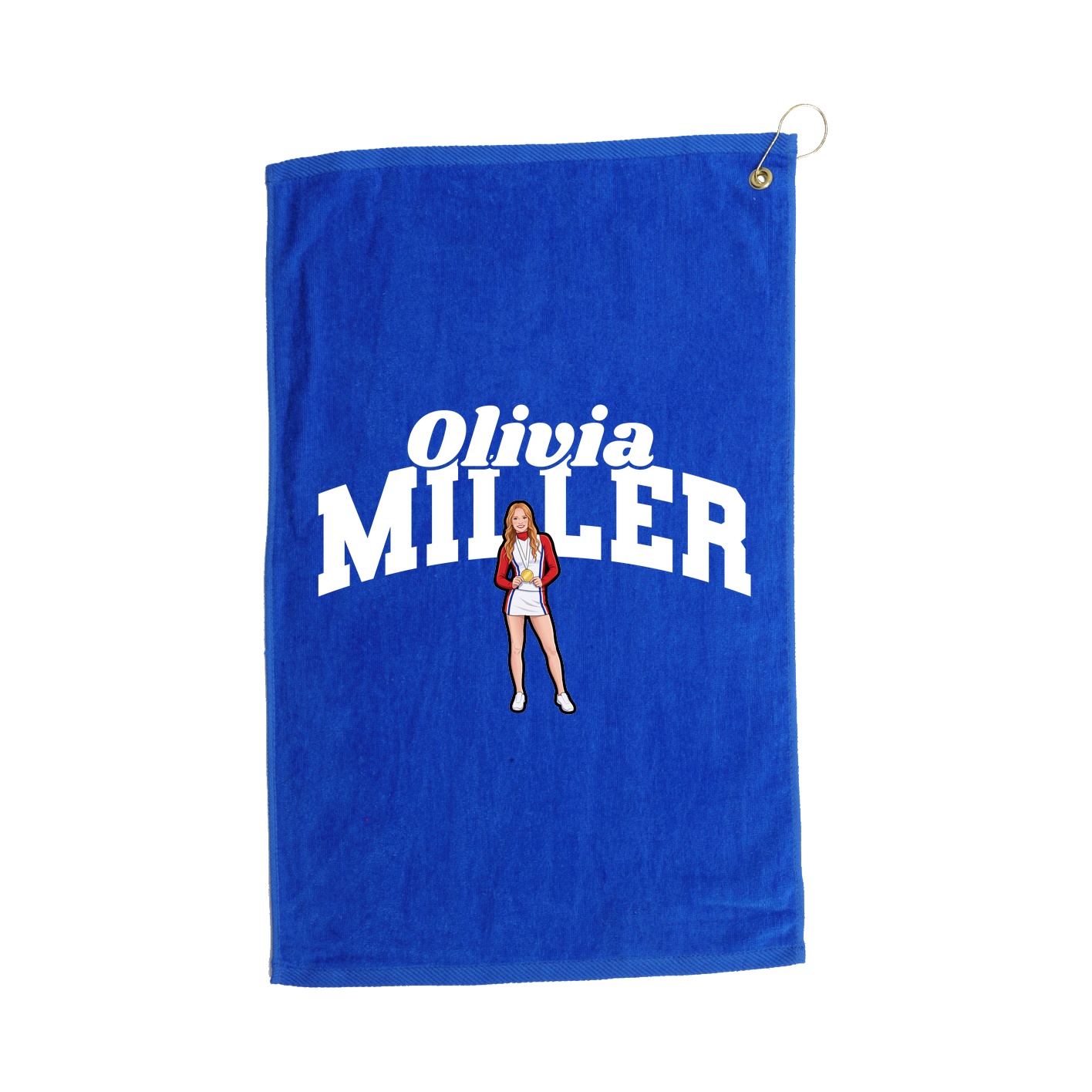 Golf Towel — Signature Arch in Royal