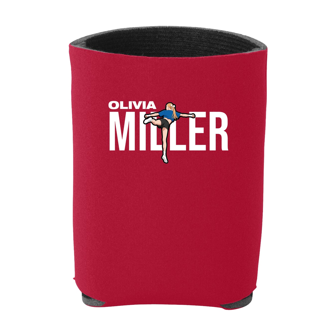 Can Holder — Player Name in Red