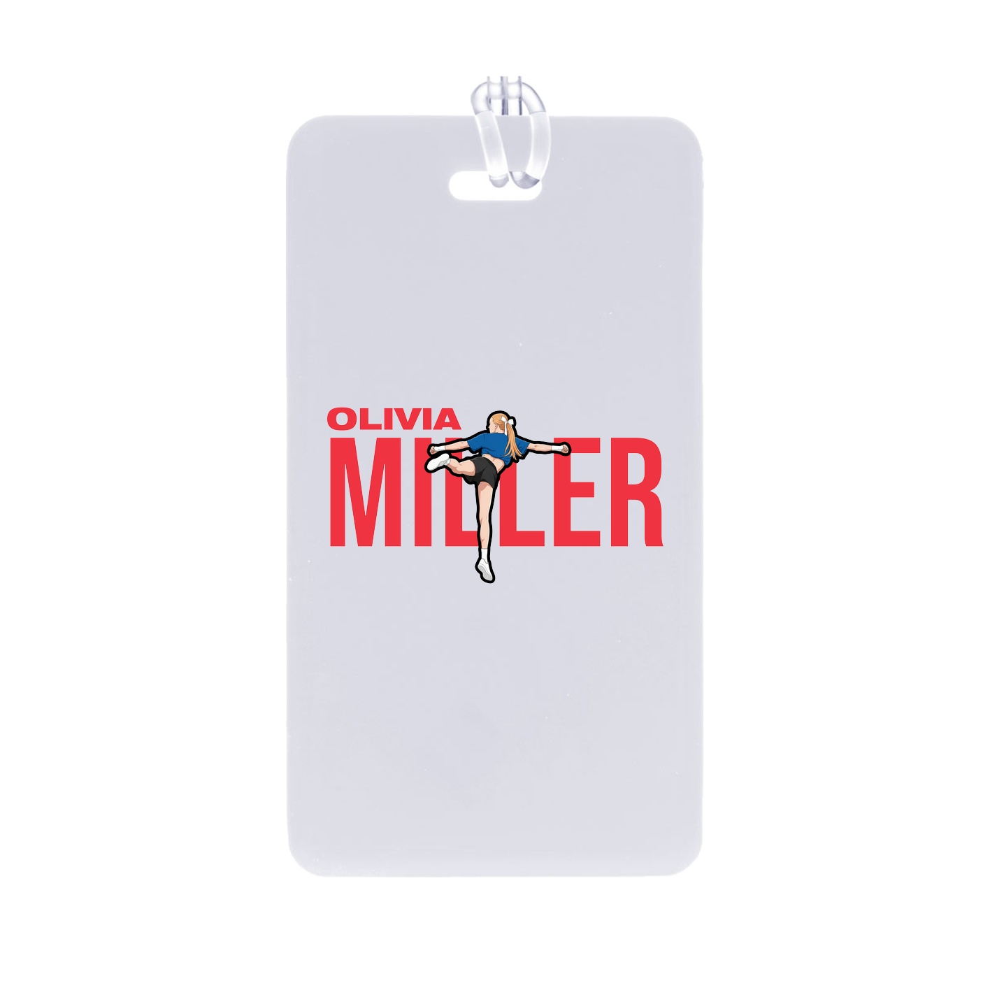 Bag Tag — Player Name in Classic