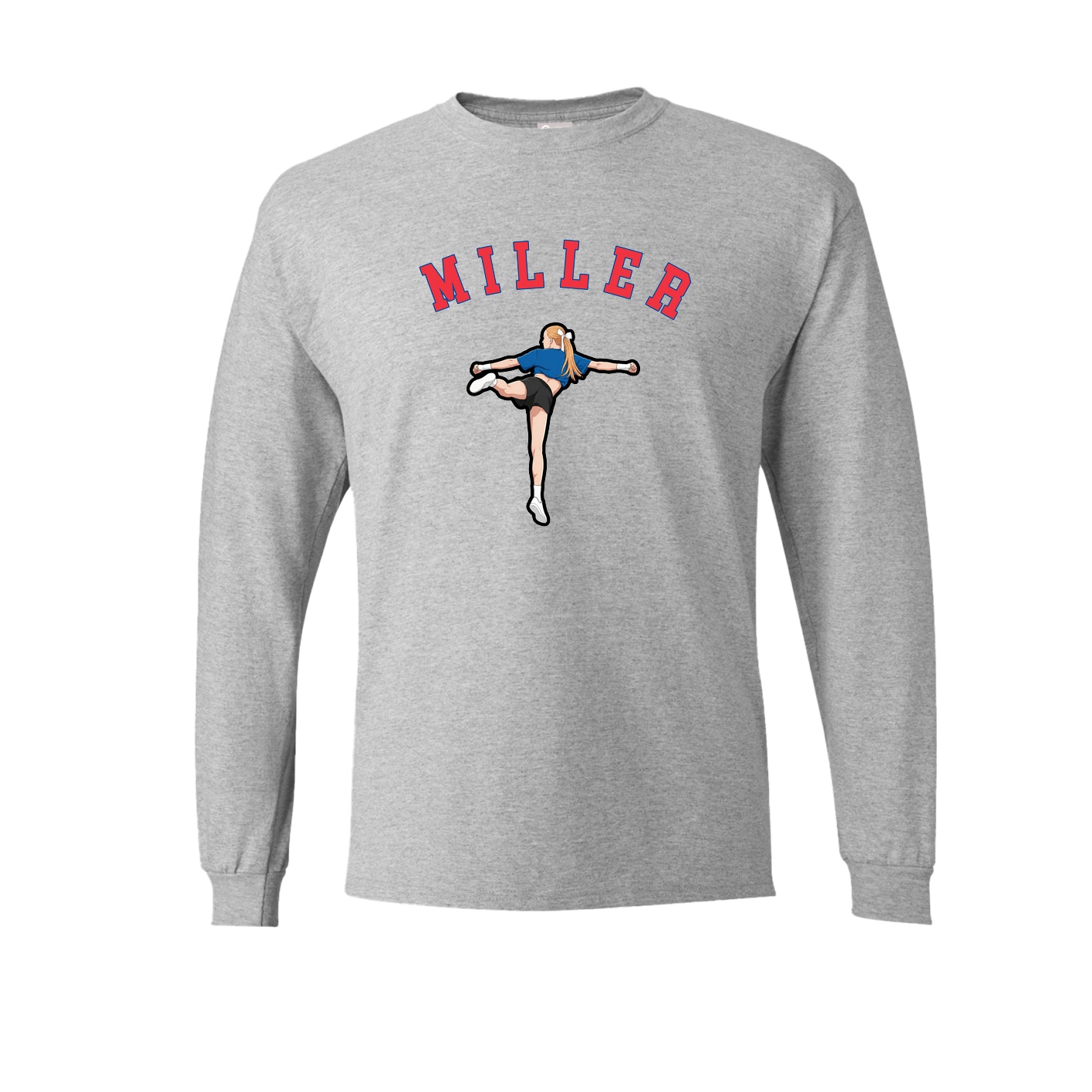 Long Sleeve Tee — Shirsey Arch in Grey