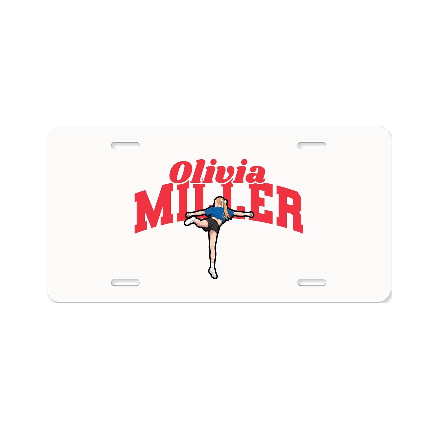 License Plate — Signature Arch in Classic
