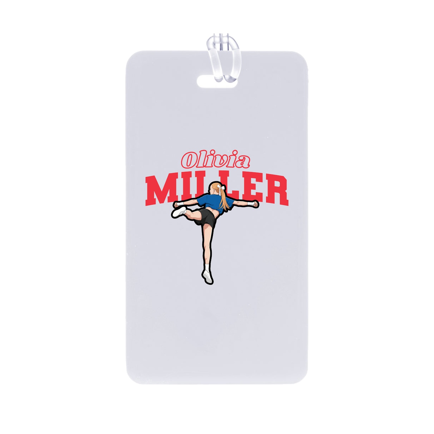 Bag Tag — Name Arch in Classic