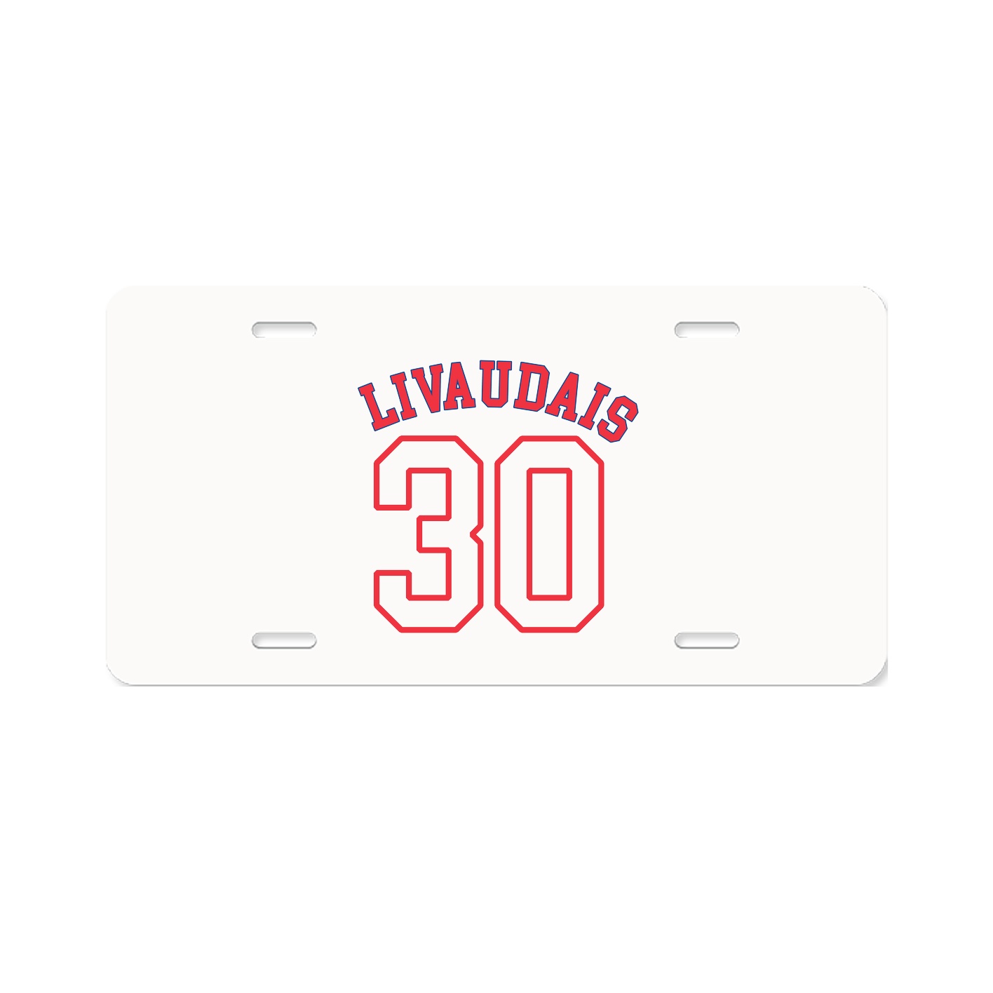 License Plate — Shirsey Arch in Classic