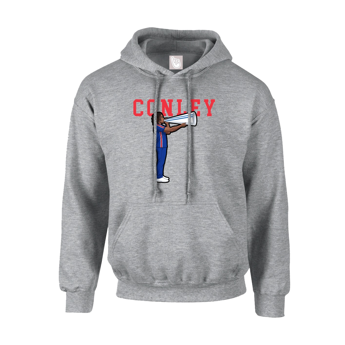 Hoodie — Shirsey in Grey