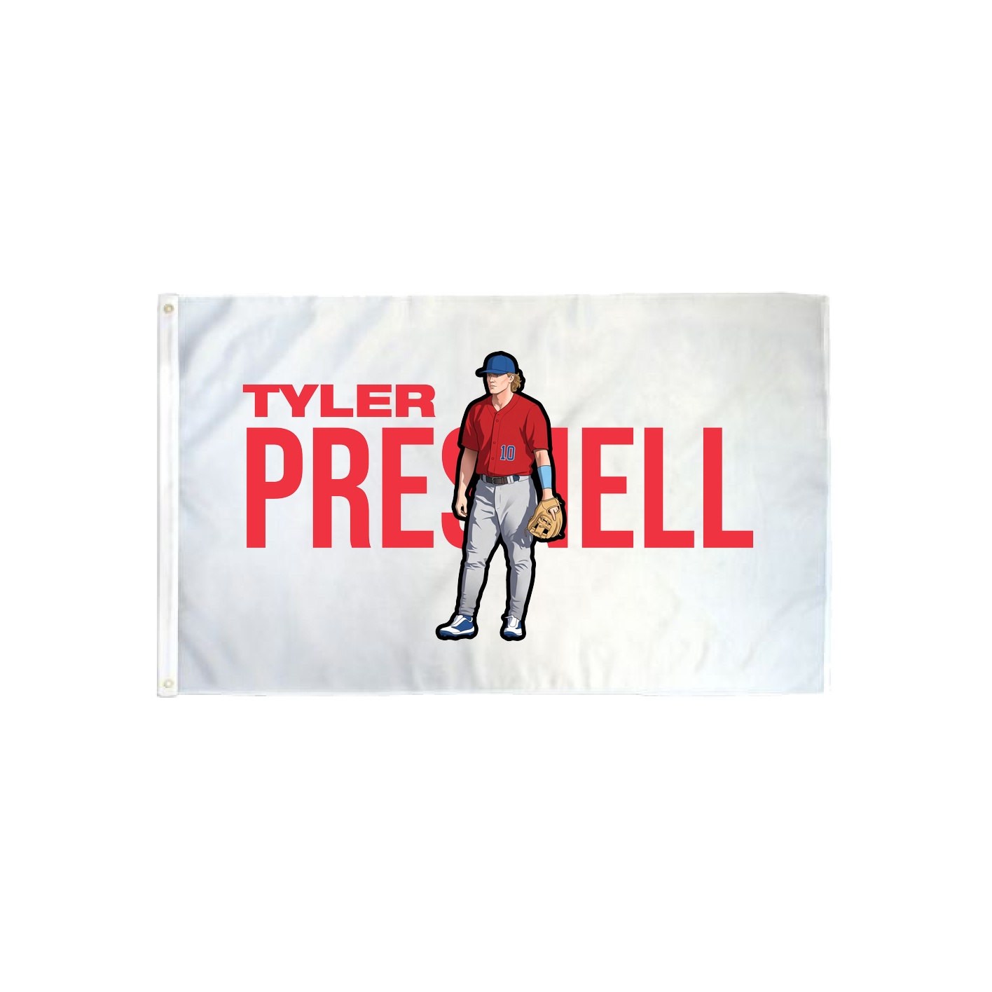 3x5 Flag — Player Name in Classic