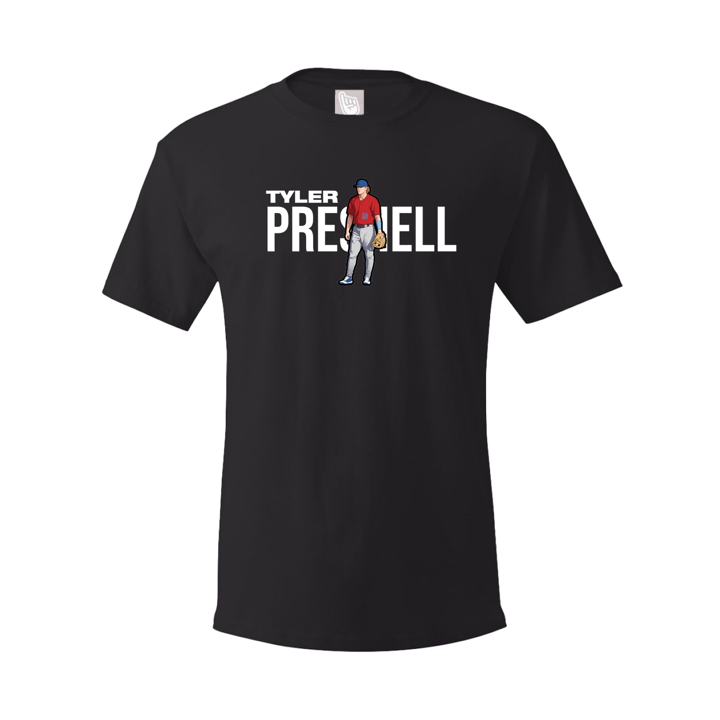 Youth Tee — Player Name in Black