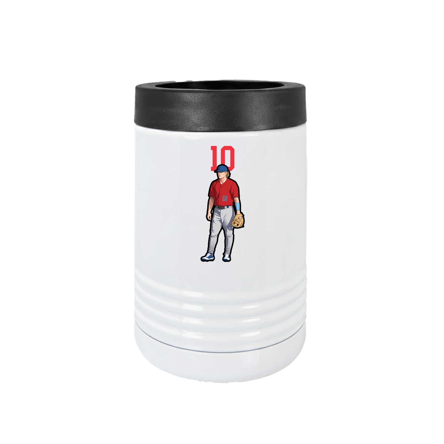 Beverage Holder — Number Top in White