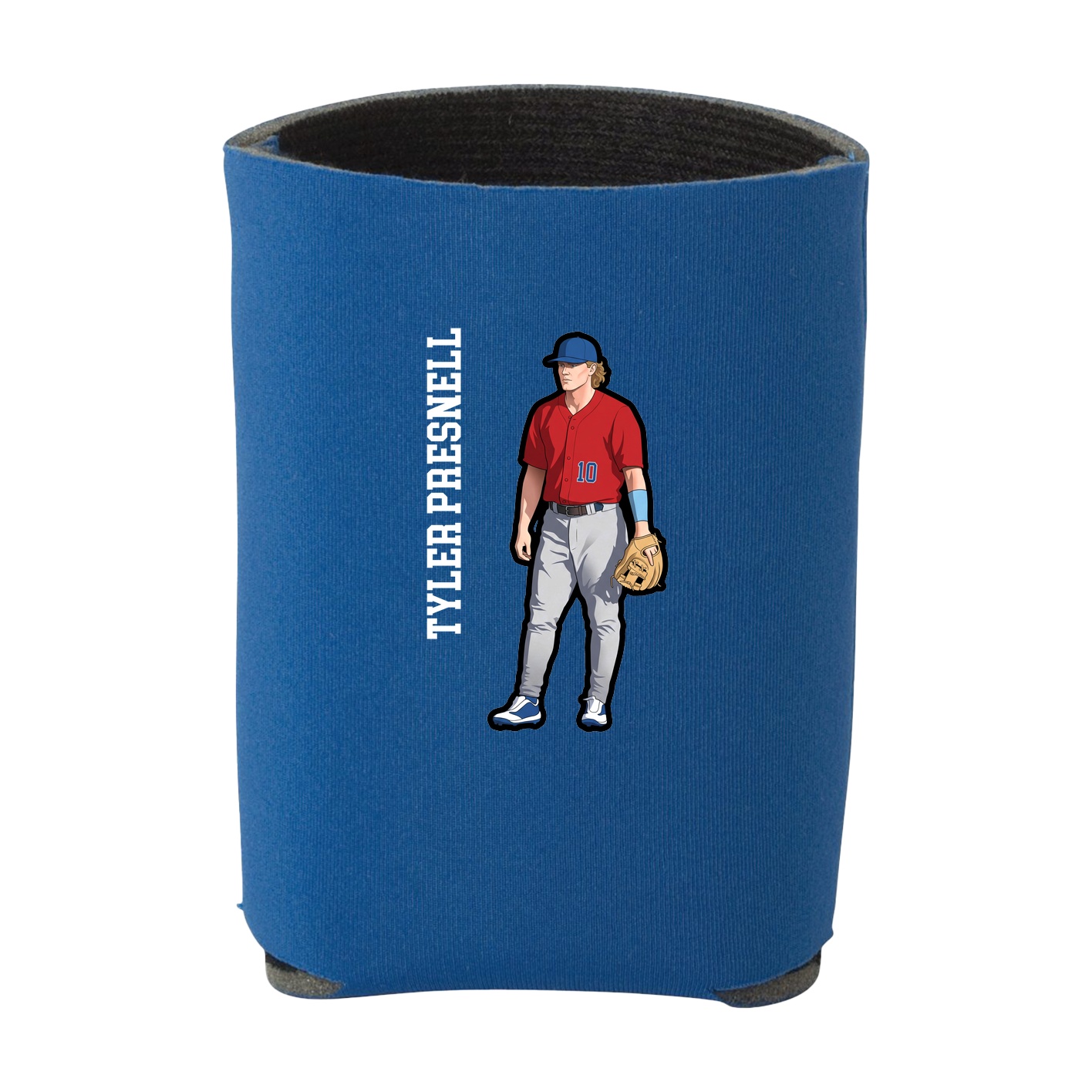 Can Holder — Name Vertical in Royal