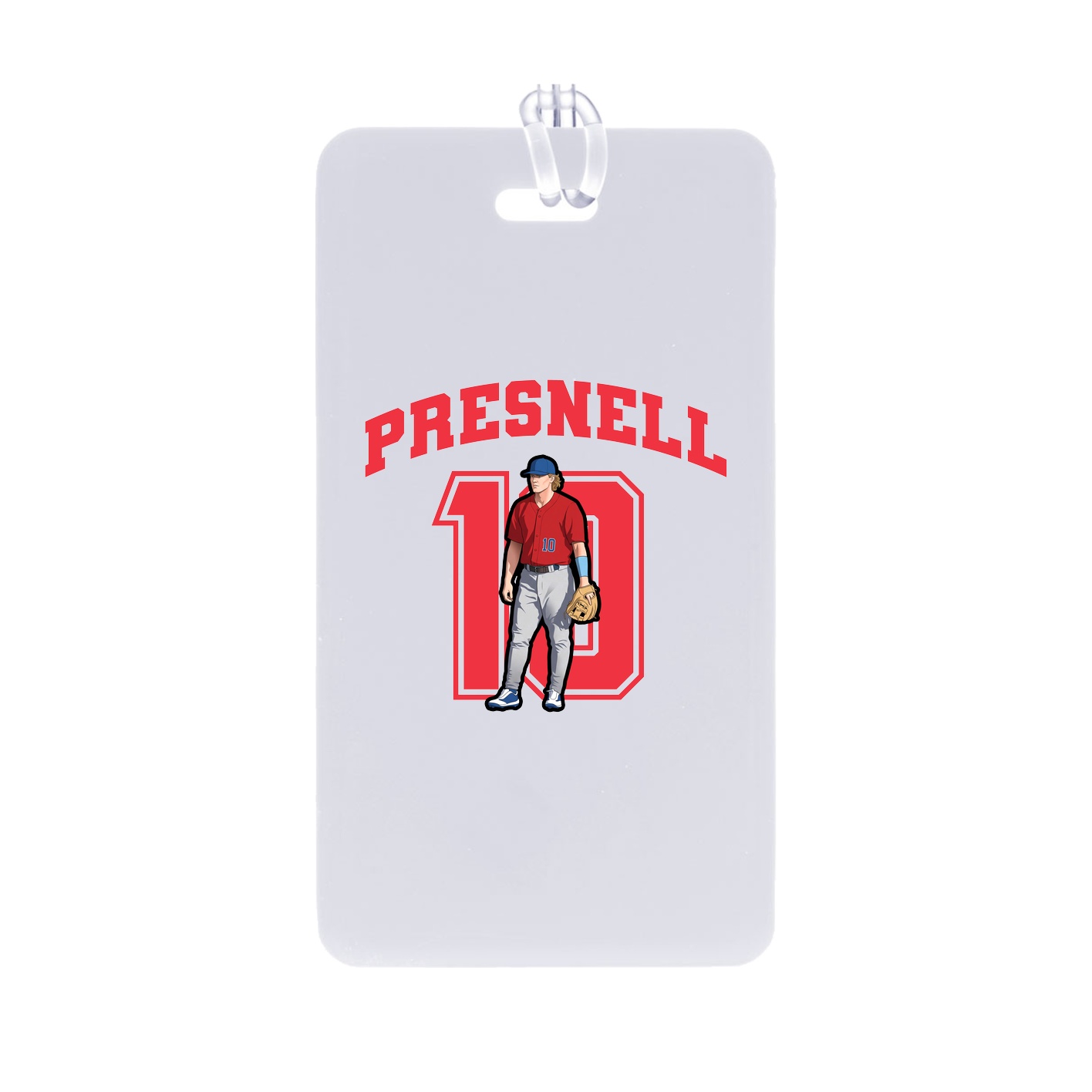 Bag Tag — Number in Classic