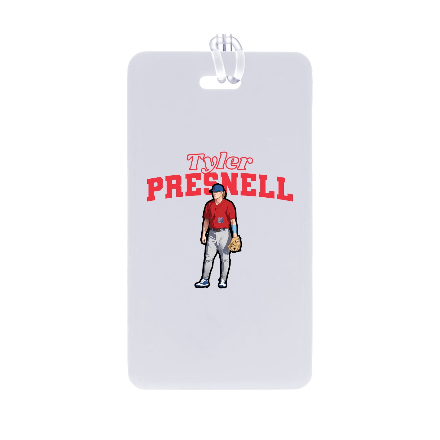 Bag Tag — Name Arch in Classic