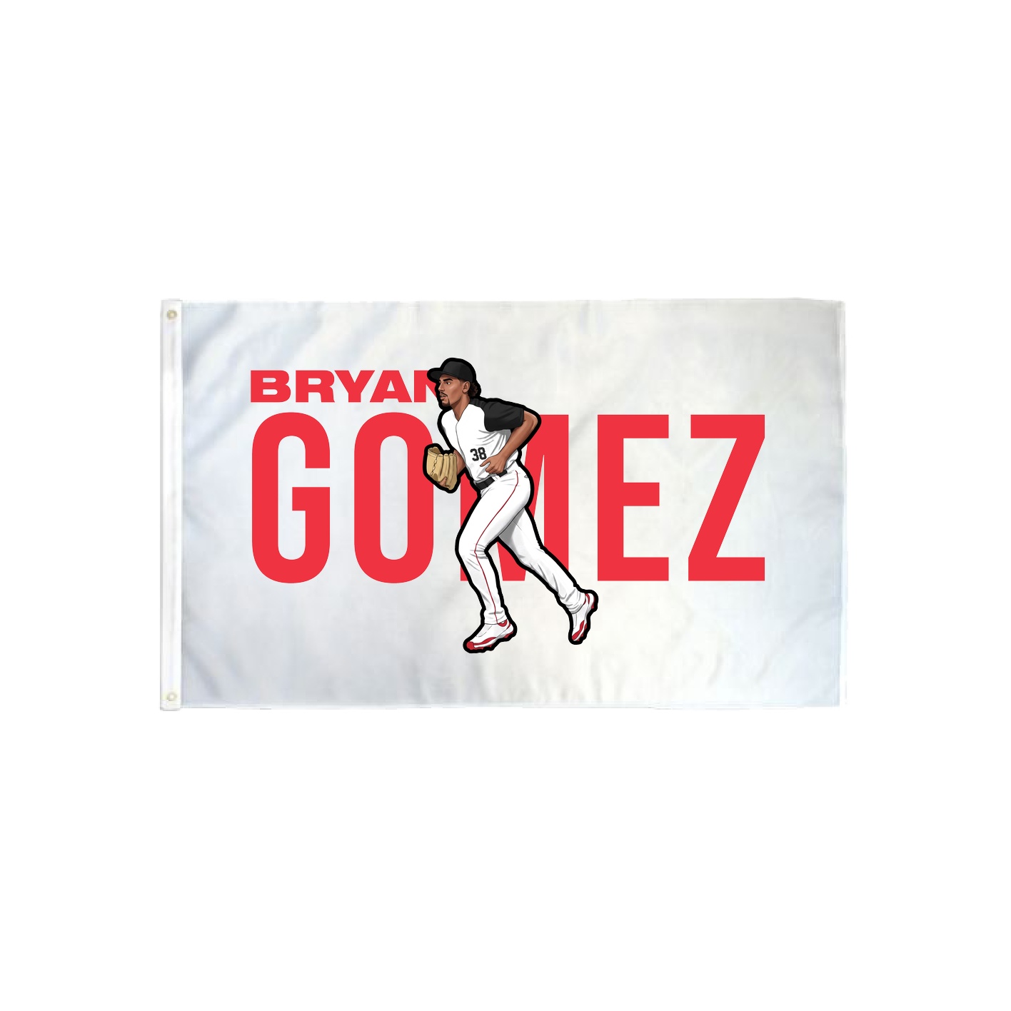 3x5 Flag — Player Name in Classic
