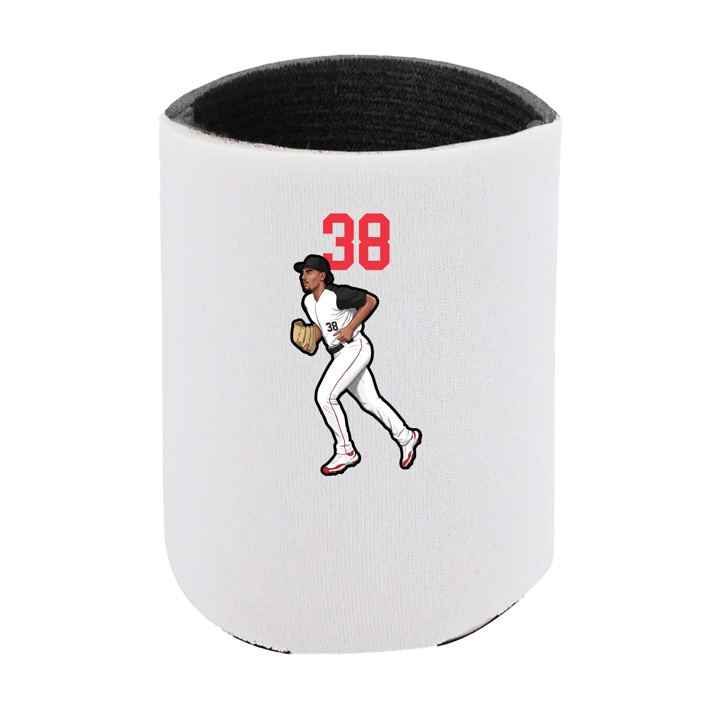 Can Holder — Number Top in White