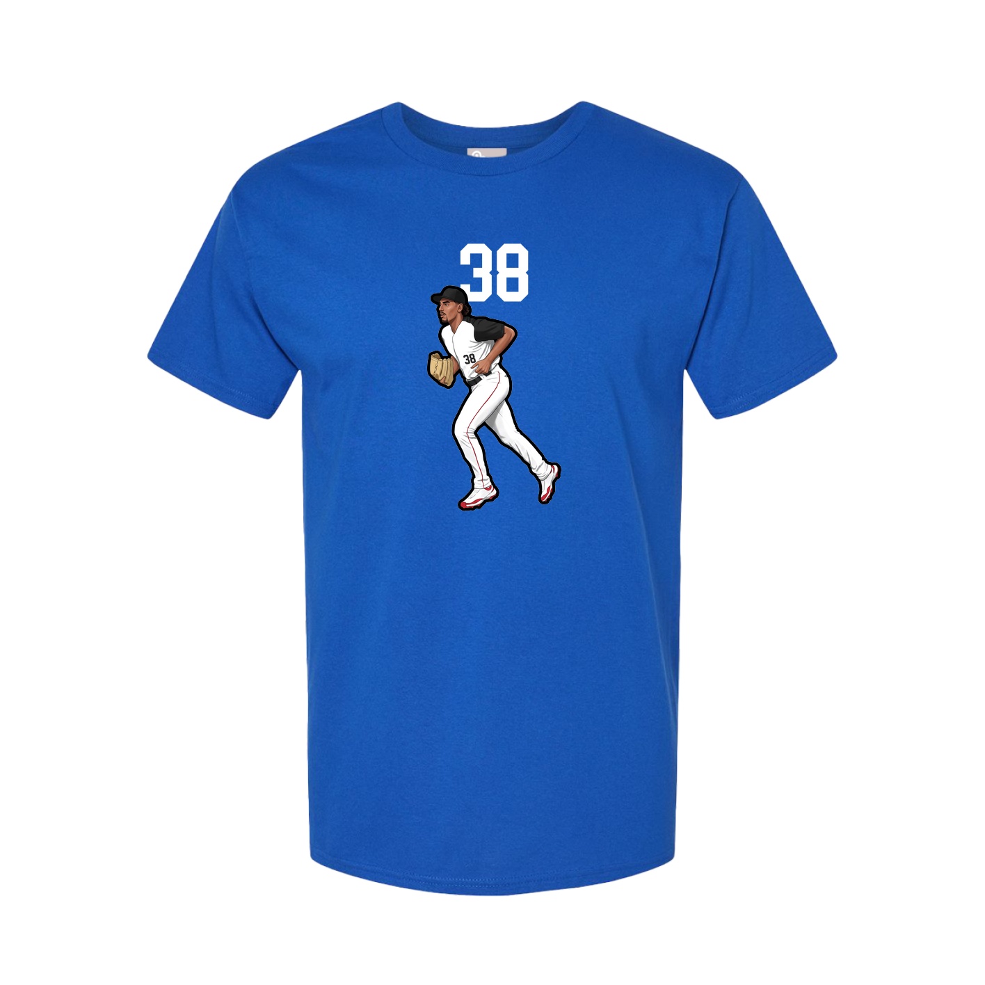 Tee — Number Top in Royal