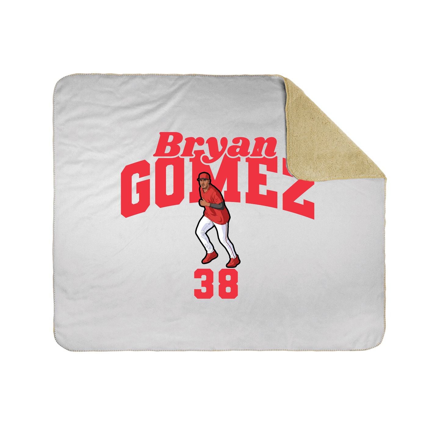 Throw Blanket — Signature Arch in White