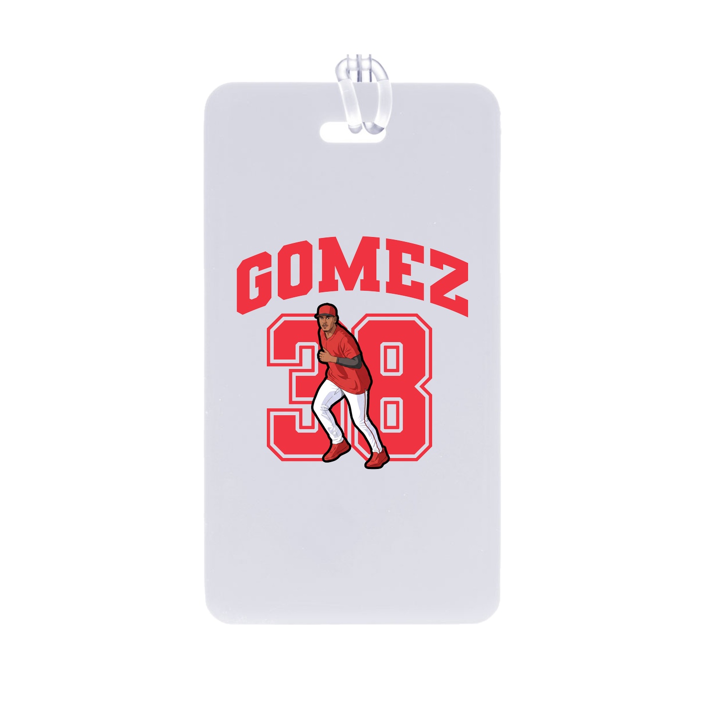 Bag Tag — Number in Classic