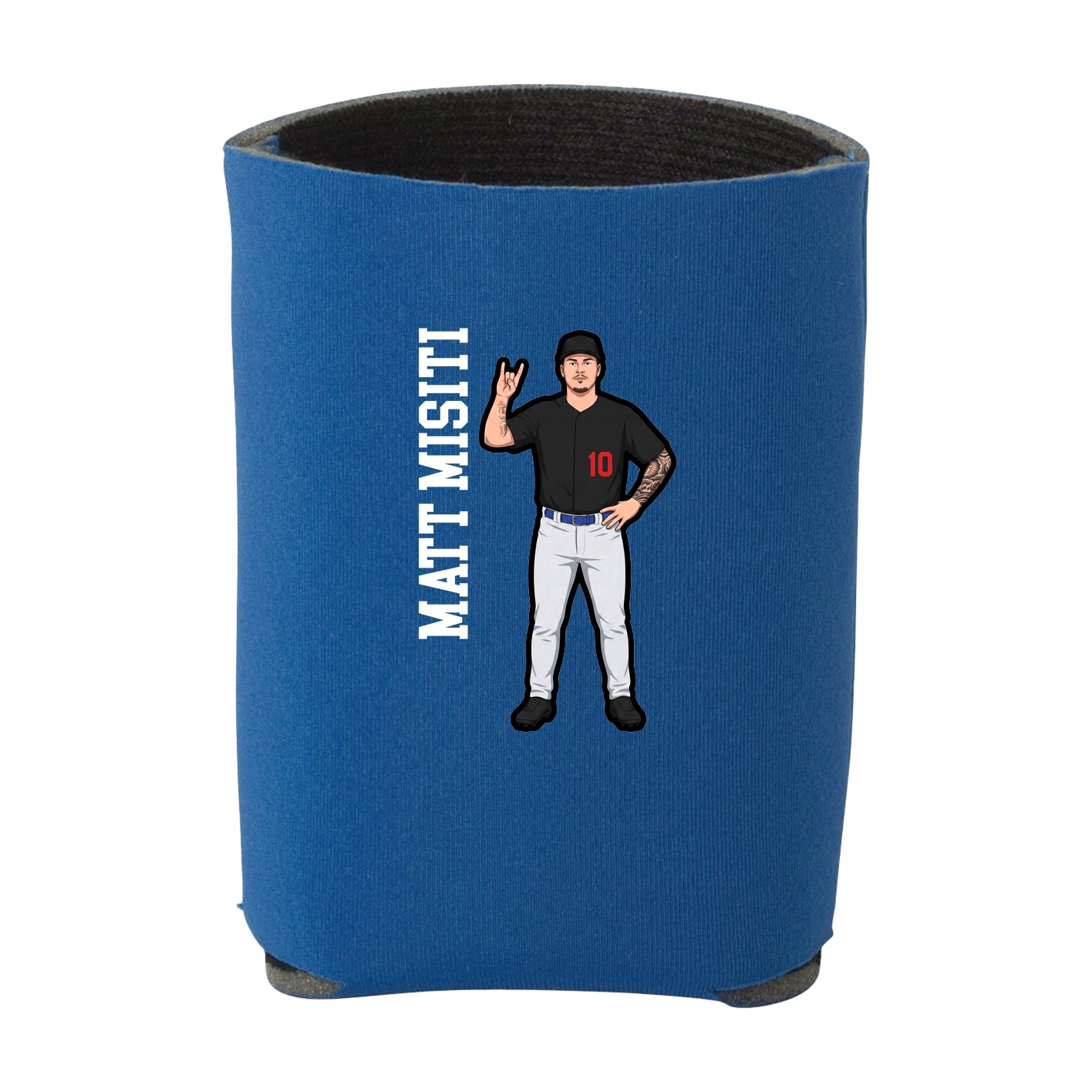 Can Holder — Name Vertical in Royal