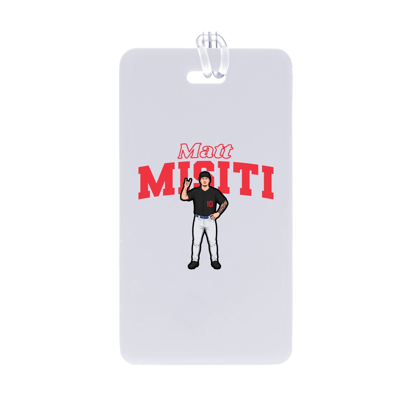 Bag Tag — Name Arch in Classic